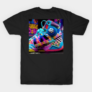 Shoes and basketball T-Shirt